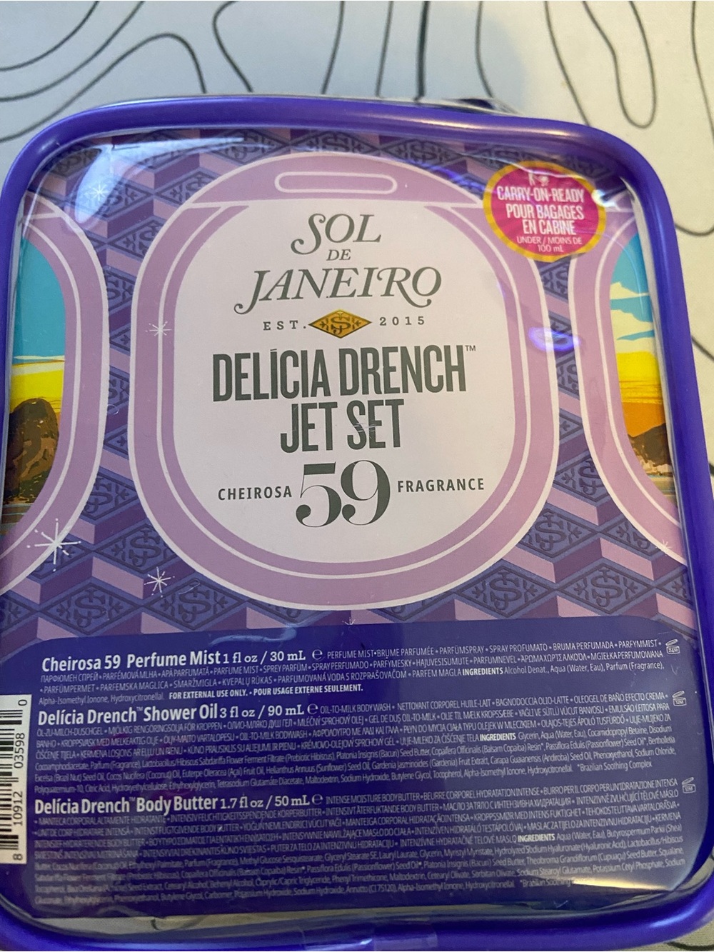 Sol de Janeiro Delicia Drench Jet Set - Purple